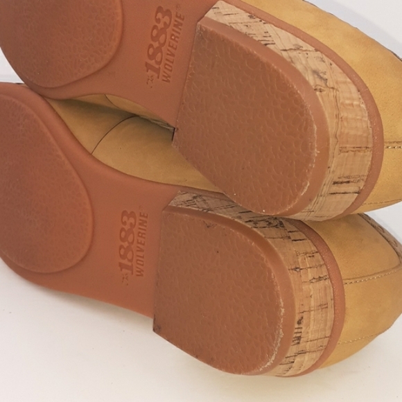Wolverine Tan and Cream Flats - Picture 9 of 14
